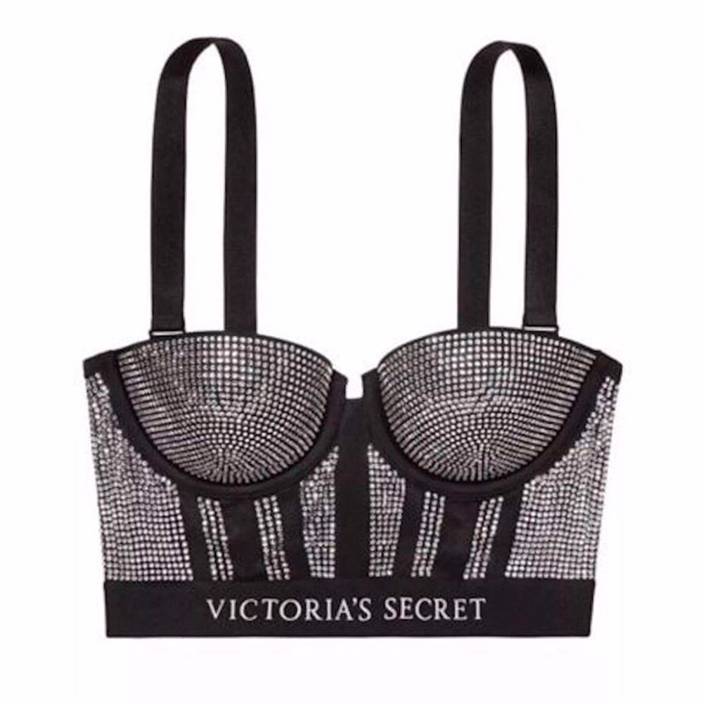Victoria's Secret X Balmain Swarovski Bra NWT